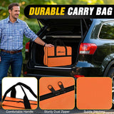 Car Emergency Kit with Jumper Cable Air Compressor Tire Repair Essential Tools First Aid Alligator Connector Electrical Kit for Travel Camping Outdoor Cars Truck SUV RV