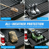Tailgate Mat for Ram 1500 2019-2026 Standard Power Release Tailgate (Not Fit Classic Multifunction Full Power) All Weather TPE Anti Slip Truck Tailgate Protector Liner
