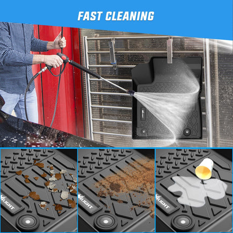 TPE Floor Mats for Nissan Murano 2017 2018 2019 2020 2021 2022 2023 2024, All Weather Custom Fit Heavy Duty Floor Liners