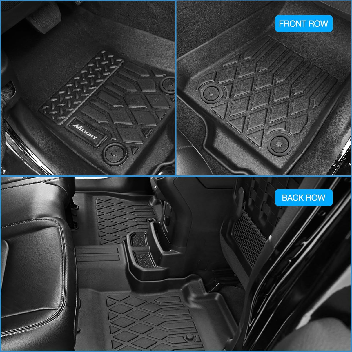2020-2024 Ford Escape Hybrid TPE Floor Mats Nilight