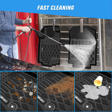 TPE Floor Mats for Honda CRV CR-V 2012 2013 2014 2015 2016 All Weather Custom Fit Heavy Duty Floor Liners