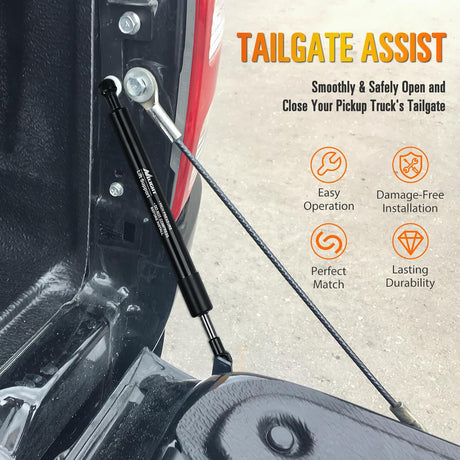 Pickup Tailgate Assist Shock for 1999-2016 Ford F-250 F350, Truck Tail Gate Lift Assist Tailgate Shock Damper fit for Ford F-250 F350 1999-2009 2010 2011 2012 2013 2014 2015 2016 Super Duty