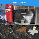 TPE Floor Mats for Ford Mustang 2015 2016 2017 2018 2019 2020 2021 2022 2023 2024 2025 2026 All Weather Custom Fit Heavy Duty Floor Liners