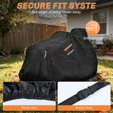 Riding Lawn Mower Cover 98 Inch, Waterproof Lawn Mower Cover | Fits Mowers up to 98 InchL x 36 InchW x 43 InchH, 420D Heavy Duty Fabric, All-weather & UV Protection