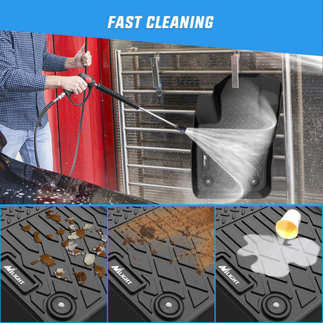 Floor Mat TPE Floor Mats for Jeep Renegade 2015 2016 2017 2018 2019 2020 2021 2022 2023 2024, All Weather Custom Fit Heavy Duty Floor Liners