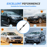 CV Axle Shaft Assembly Compatible with 2002 2003 2004 2005 2006 2007 2008 2009 Toyota Camry 2004-2008 Toyota Solara 2001-2007 Highlander Half-Shaft Assemblies Replacement Front Passenger Side