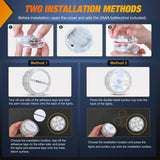 Marine Boat Light 4 PCS 10LED RGB Wireless Cabin Ambiance Multi Color Exterior Deck Lights Remote Control Submersible for Pontoon Sailboat Yacht Skeeter Fishing Bass Boats
