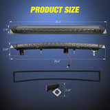 Third Brake Light for Ford Mustang 1999 2000 2001 2002 2003 2004 | for Ford Mustang 1999 2000 2001 2002 2003 2004, High Mount 3rd Stop LED Rear Cab Center Lamp Van SUV, Smoked Lens