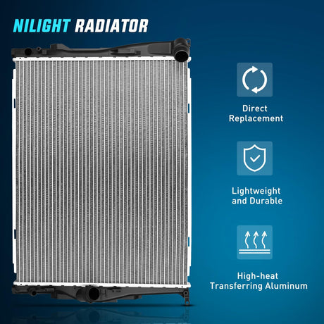 Radiator for BMW 128i 2008 2009 2010 2011 2012 2013, 325i, 328i 2007-2013, 328i xDrive 2009-2013, 330Ci 330i 330xi L6 3.0L 2006 Only Auto Trans