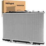 Radiator for Acura MDX V6 3.5L 2003 2004 2005 2006, Honda Pilot V6 3.5L 2005-2008 Automatic Transmission, Engine Coolant Radiator Replace# 19010RDJA51, 19010RDJA52