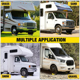 RV Levelers 2 Pack, Curved Camper Leveler with Chocks, Up to 35,000lbs | 1/2 Inch–4 Inch Leveling, Campers / Trailers / Motorhomes, Portable, Helping make RV leveling faster and easier