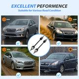 CV Axle Shaft Assembly Compatible with 2010 2011 2012 2013 2014 Subaru Outback Legacy H4 2.5L/H6 3.6L Half-Shaft Assemblies Replacement Front Wheel Driver and Passenger Side
