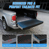 Tailgate Mat for Toyota Tacoma 2005-2023 2nd 3rd Gen All Weather TPE Anti-Slip Custom Fit Truck Tailgate Protector Cover Liner