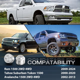 2inch Rear Leveling Kit for 2009-2023 Ram 1500 2000-2020 Tahoe Suburban Yukon 1500 2002-2013 Avalanche 1500 2WD 4WD Rear Raise Suspension Strut Spacers