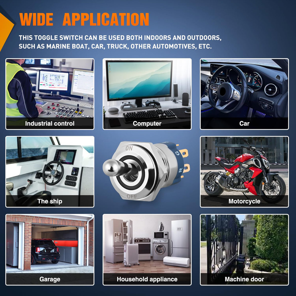 16mm RGB Toggle Switch 3Pcs – Nilight