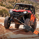 4 Ton Winch Snatch Block Towing Pulley Blocks 8000 LBS Capacity, Heavy Duty Offroad Recovery Accessory for Synthetic Rope & Steel Cable Universal ATV UTV