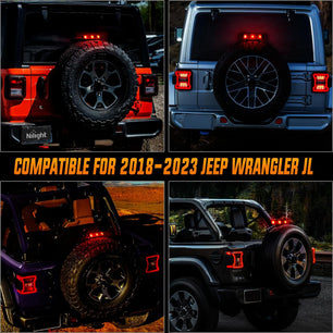 2018-2023 Jeep Wrangler JL JLU Third Brake Light Upgrade Nilight