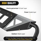 Windshield Frame Cover Light Bracket for 2021 2022 2023 2024 2025 2026 New Ford Bronco 2/4 Door Accessories Roof Sun Visor Cowl Body Armor with 4 x LED Lights Black