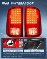 Taillight Assembly Compatible with 2009 2010 2011 2012 2013 2014 2015 2016 2017 2018 Dodge Ram 1500 2010-2018 Ram 2500 3500 Incandescent Type Upgrade LED Tail Lights Rear Brake Lamps