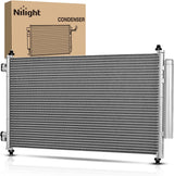 AC Condenser Compatible with Honda CR-V EX EX-L LX 2007-2011 Honda CR-V SE 2011 Air Conditioning A/C Condenser with Receiver Drier Replace# 3599, 7013599, HO3030150, ACA84490, 80110-SWA-A01