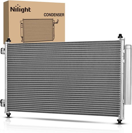 AC Condenser Compatible with Honda CR-V EX EX-L LX 2007-2011 Honda CR-V SE 2011 Air Conditioning A/C Condenser with Receiver Drier Replace# 3599, 7013599, HO3030150, ACA84490, 80110-SWA-A01