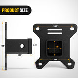 2 Inch Rear Bumper Tow Trailer Hitch Receiver Kit Compatible for UTV ATV 2014-2026 Polaris RZR XP1000 XP 4 1000