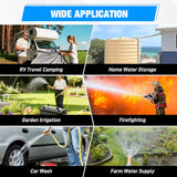 87Gal/330L Water Storage Bladder RV Potable Water Bladder Tank Camping 1000D PVC Foldable Collapsible Storage Containers for RV,Carrier,Camping, Agricultural Irrigation,Garden Watering, Black