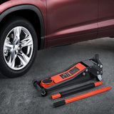 3 Ton Floor Jack, Low Profile Car Hydraulic Jack with Dual Pistons Quick Lift, 2.95 Inch-19.88 Inch Lifting Range