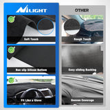 Dash Cover for Ford Edge 2015-2024, Custom Fit Suede Mat | Non-Slip Backing, Reduce Sun Glare and Protect the Dashboard from UV Exposure