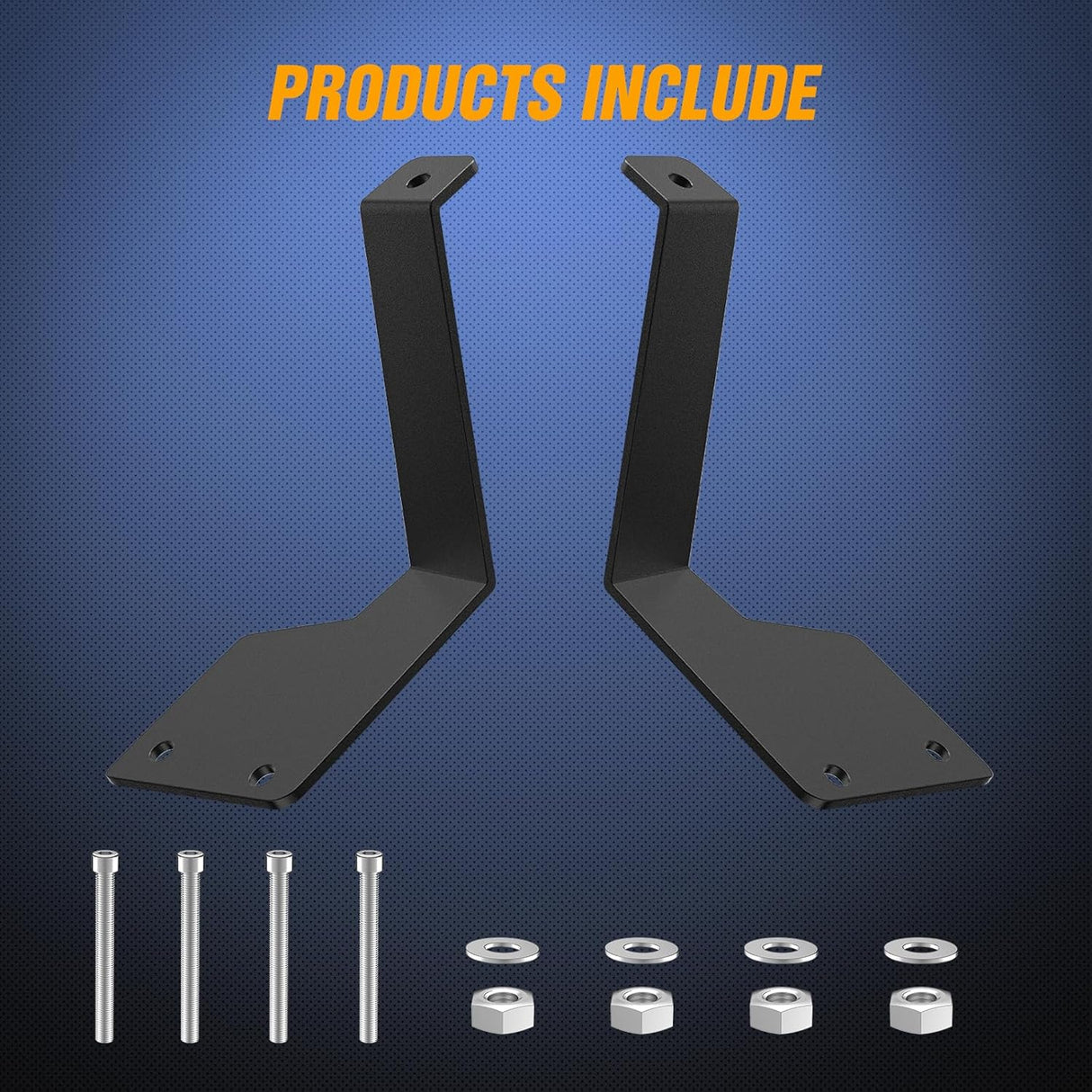 Light Bar Mounting Brackets for 42 Inch LED Straight Curved Lights UTV Roof Upper Windshield Compatible with Can-am Maverick X3 MAX DS RS MR Turbo R 2017 2018 2019 2020 2021 2022 2023 2024