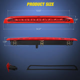 Third Brake Light for Ford Escape 2013 2014 2015 2016 2017 2018 | for Ford Escape 2013 2014 2015 2016 2017 2018, High Mount 3rd Stop LED Tail Van SUV Rear Cab Center Lamp, Red Lens