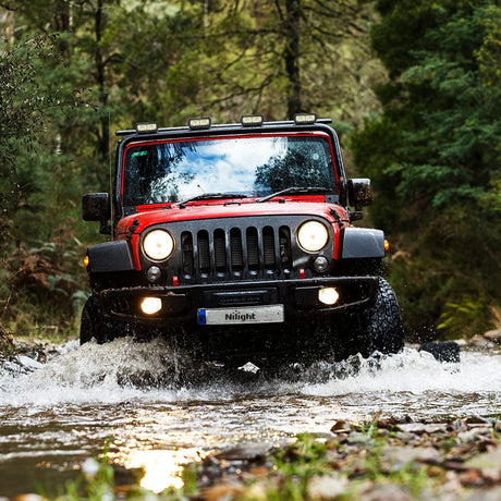 Led Pods 6.5 Inch 120W Flood Spot Combo Off Road Driving Fog Light Bar Work Lighting for Truck Tractor Pickup Boat SUV ATV UTV 4WD Car 4x4 Van Camper Motorcycle Dirt Bike Golf Cart 12V 24V