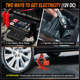 Electric Car Jack 3 Ton 6600LBS Floor Jack Kit Automatic 12V Electric Scissor Lift Jack Portable Repair Tool with Remote Control Double Jack Pads for Car Tire Change Replacement, Orange Red