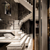 Lights for illuminating stairs, doors and other portions of buildings
