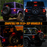 Third Brake Light 2018 2019 2020 2021 2022 2023 Jeep Wrangler JL JLU Third Brake Light Upgrade