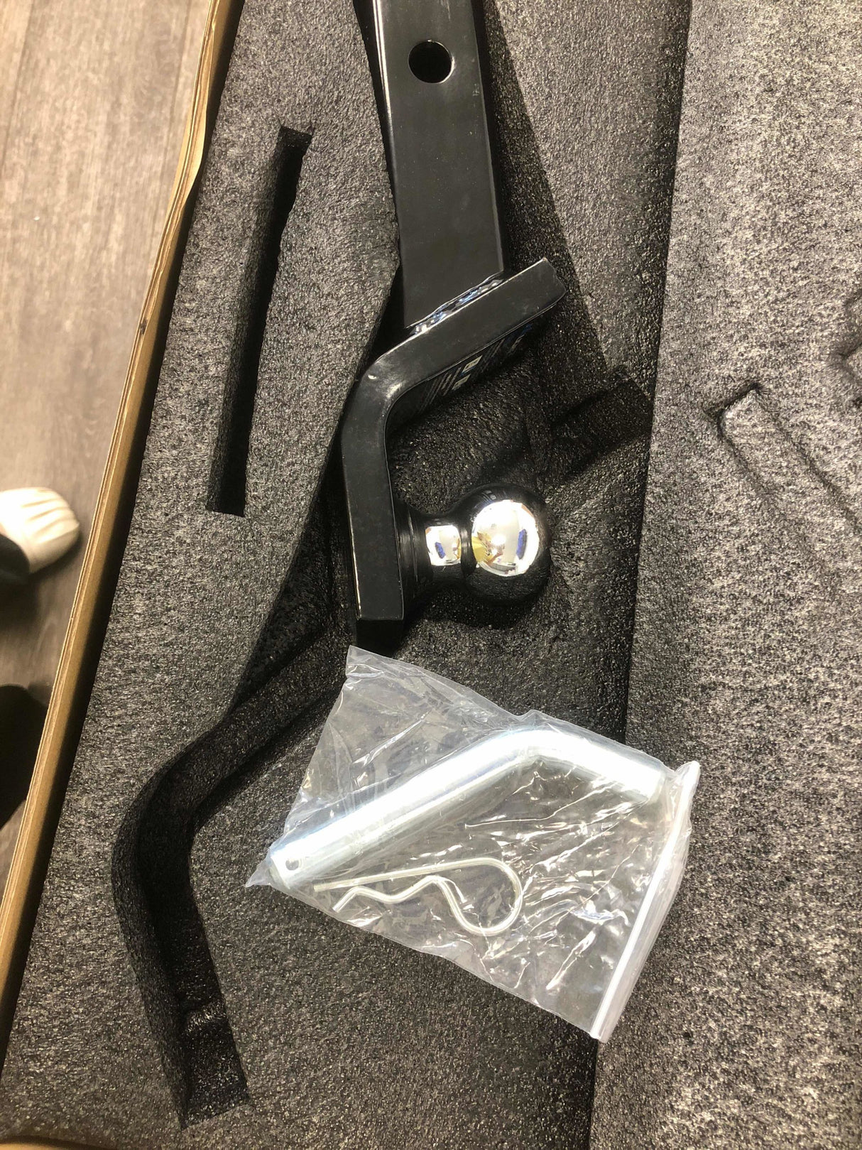 Fusion Trailer Hitch Mount with 2 Inch Trailer Ball 5/8 Inch Hitch Pin Clip 2 Inch Drop (25% OFF Final Checkout)