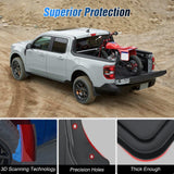 Nilight Front & Rear Set Mud Flaps for Ford Maverick 2022 2023 2024 2025