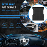 Nilight Truck Bed Mat 5 FT for 2024 2025 Toyota Tacoma, TPE Heavy-Duty Pick-up Bed Liner for Toyota Tacoma Accessories, Anti-Slip Texture, All Weather Protection
