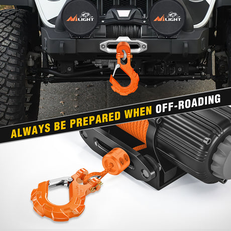 winch hook 3/8 inch Grade 70 Winch Hook Orange