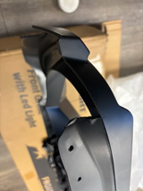 Front Bumper Grill Cover for 2018 2019 2020 2021 2022 2023 2024 2025 Wrangler JL and Gladiator JT with LED Amber Lights Matte Black (25% OFF Final Checkout)