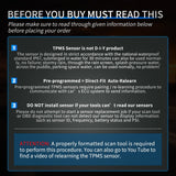 inflator 2004 2005 2006 2007 2008 2009 2010 2011 2012 2013 2014 2015 2016 2017 2018 Nissan Titan Xterra Sentra Infiniti G35 EX35 315Mhz Tire Pressure Monitor Sensor