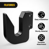 Tractor Hook Quick Hitch Top Hook for Cat 1 Fit for Harbor Freight Tow Hook Up 3 Point Quick Attach Category Black Powder Coated Replaces HW14-11-37 and HF141137