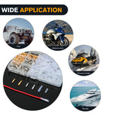 Nilight 400PCS 3.9mm Bullet Connectors Male and Female Brass Wire Terminals Connector with Insulation Cover for 22-16AWG Electrical Wiring Motorcycle Motorbike Car Truck Boats