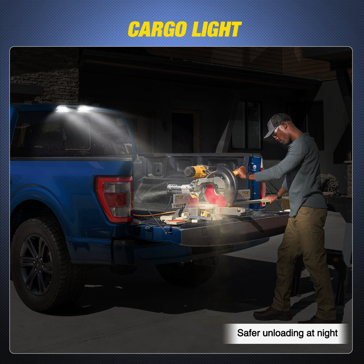 Third Brake Light Tail High Mount 3rd Stop Cargo Reverse Lights Smoked Lens Compatible with Ford F150 2015 2016 2017 2018 2019 2020 Super Duty F250 F350 2017+ Ranger 2019+ Maverick 2022+