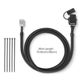 Wiring Harness Kit 4 Pin Trailer Wiring Harness Kit 56083 Custom for 2010 2011 2012 2013 2014 2015 2016 2017 2018 2019 2020 2021 2022 2023 RX350 RX450h RX350L RX350hL