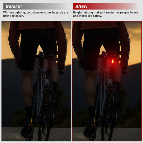 Nilight LED Safety Light 4PCS Red Marine Navigation Bike Tail Lights Three Modes Waterproof Reflective Gear Clip On Flash Strobe Indicator Lamp for Night Boating Fishing Cycling Jogging