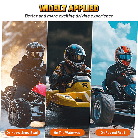 Vehicle Parts & Accessories 725 Go Kart Drive Belt Fit for Hammerhead 80T Mudhead 208R 14704 Trailmaster Mid Karts MB200 XRX Mud Head Go Kart 6.5HP Engine 30 Series Torque Converter Belt Replacement 9.100.018-725, 3 Pack