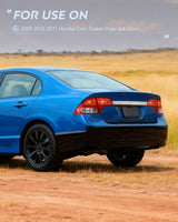 Taillight Assembly Compatible with 2009 2010 2011 Honda Civic Sedan Hybrid 4 Door Rear Lamp Replacement OE Style Driver and Passenger Side