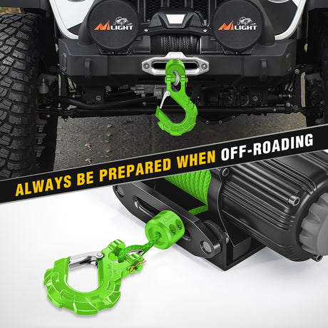 winch hook 3/8 inch Grade 70 Winch Hook Green