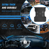 Nilight Truck Bed Mat 6.8 FT for 1999-2016 Ford F250/F350/F450 Super Duty, TPE Heavy-Duty Pick-up Bed Liner for 1999-2016 Ford F Accessories, Anti-Slip Texture, All Weather Protection